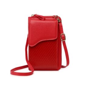 Pochette bandoulière pour téléphone portable Röd sur fond Vit