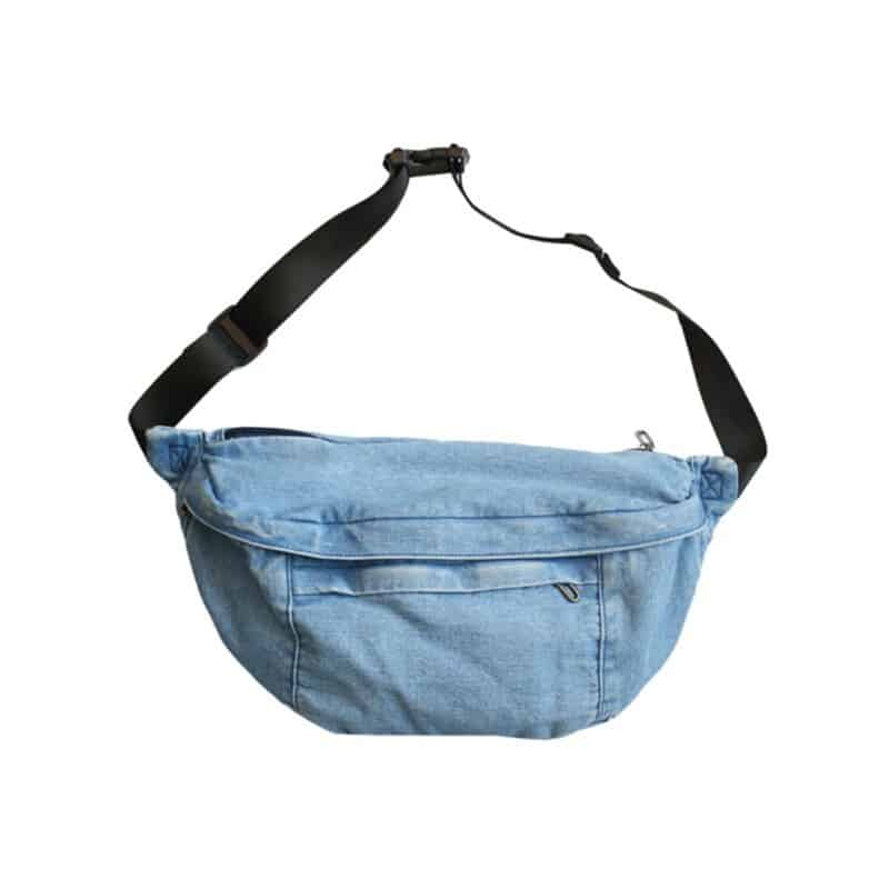 Jeans axelremsväska