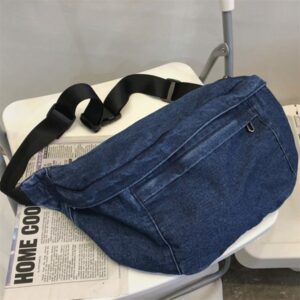 Jeans axelremsväska