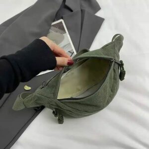 Manchestertyg midjeväska crossbody