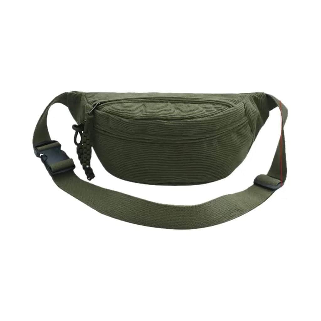 Manchestertyg midjeväska crossbody