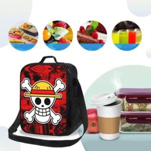 One Piece isolerad axelremslunchväska