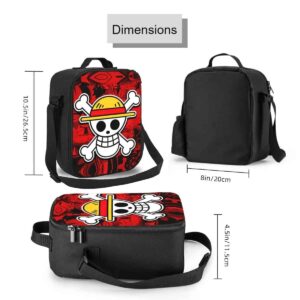 One Piece isolerad axelremslunchväska