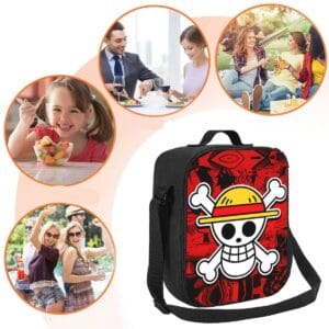 One Piece isolerad axelremslunchväska