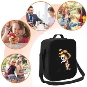 One Piece isolerad axelremslunchväska