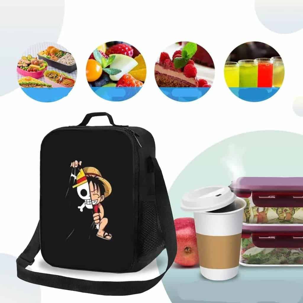 One Piece isolerad axelremslunchväska