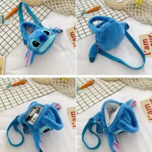 Plysch axelväska Stitch