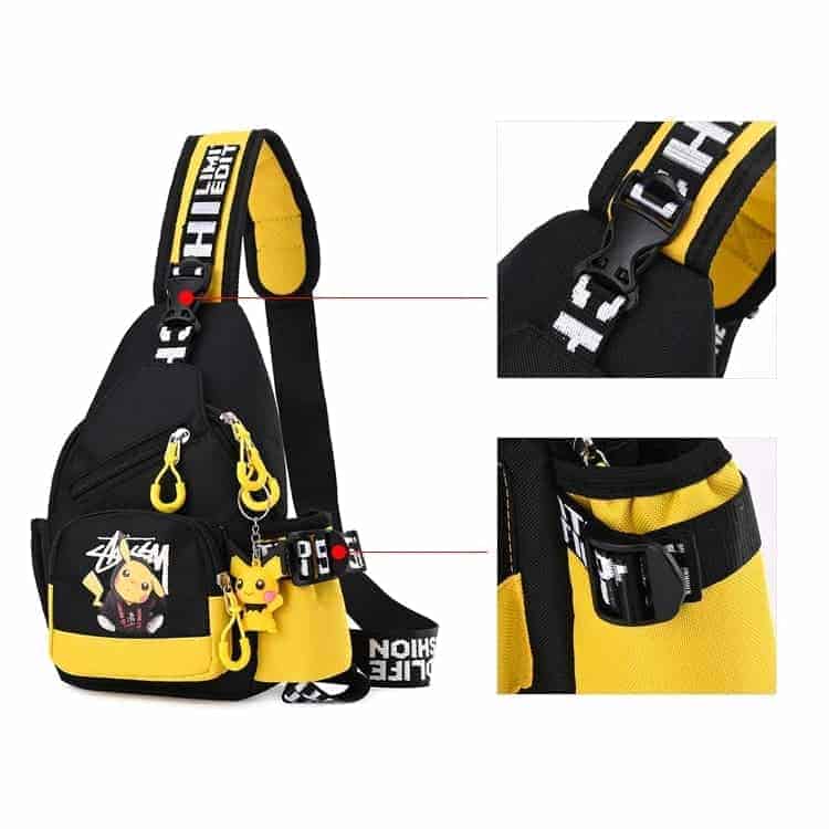 Pokémon Pikachu axelremsryggsäck