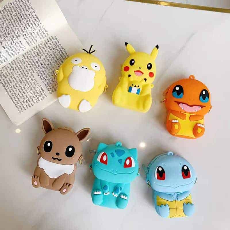 Pokémon axelväskor i silikon