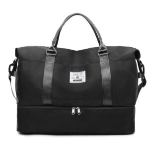 sac bandoulière de voyage compartiment chaussures (7)