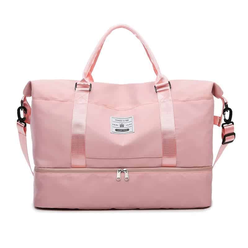 sac bandoulière de voyage compartiment chaussures (4)