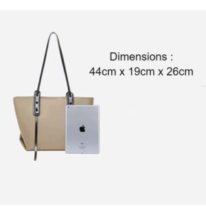 Stor hinkväska axelrem modern minimalistisk look