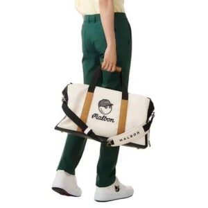 Syntetläder axelrems golfväska